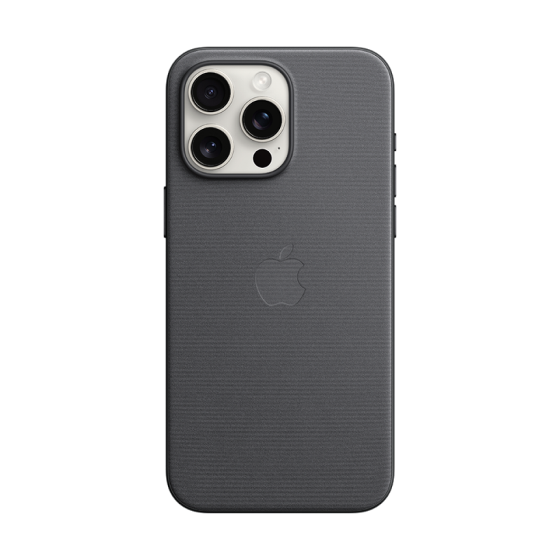iPhone 15 Pro Max FineWoven Case with MagSafe - Black,Model A3135 - Image 2