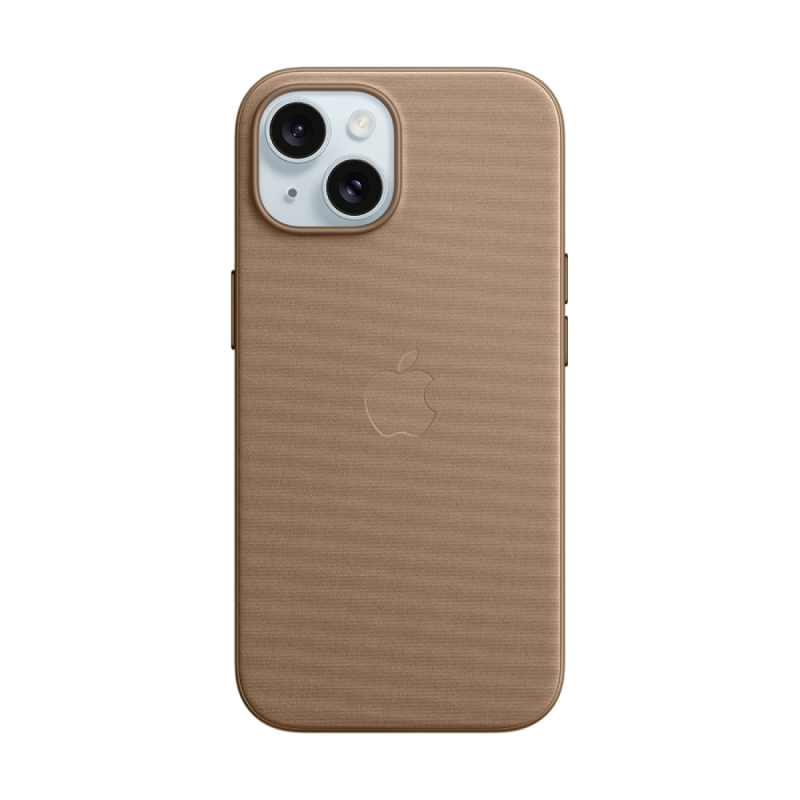 iPhone 15 FineWoven Case with MagSafe - Taupe,Model A3132 - Image 3
