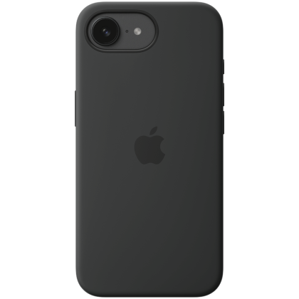 iPhone 16e Silicone Case – Black