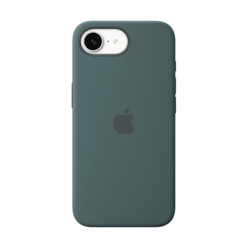 iPhone 16e Silicone Case – Lake Green - Image 3