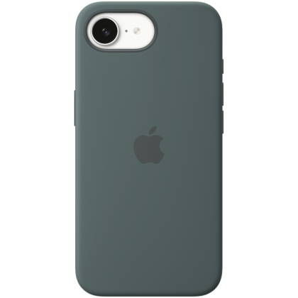 iPhone 16e Silicone Case – Lake Green