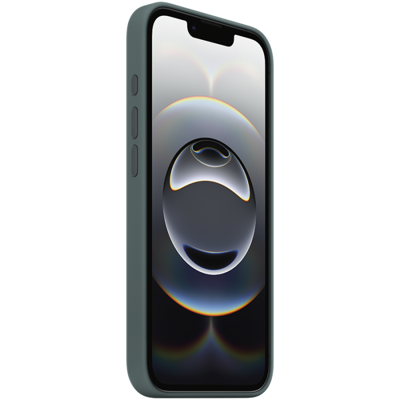 iPhone 16e Silicone Case – Lake Green - Image 2