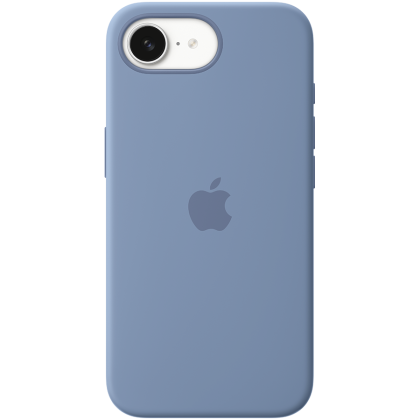 iPhone 16e Silicone Case – Winter Blue