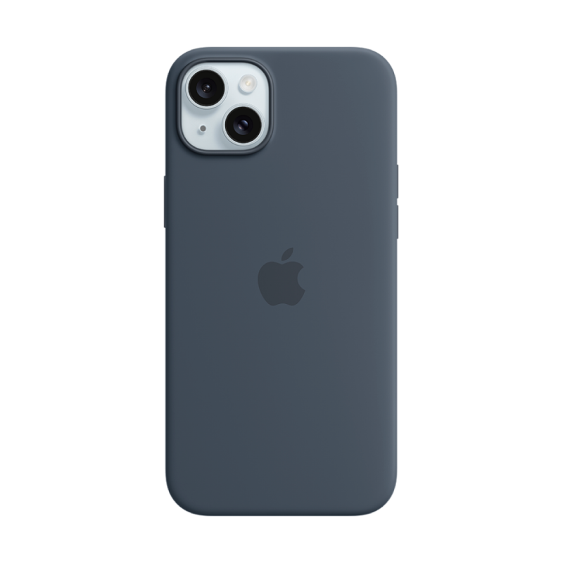 iPhone 15 Plus Silicone Case with MagSafe - Storm Blue,Model A3124 - Image 2