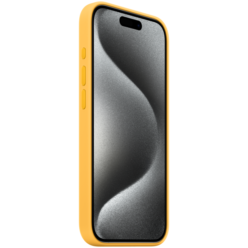 iPhone 15 Pro Silicone Case with MagSafe - Sunshine,Model A3125 - Image 2