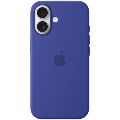 iPhone 16 Silicone Case with MagSafe - Ultramarine,Model A3313