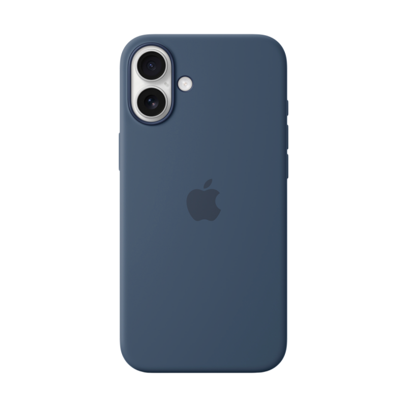 iPhone 16 Plus Silicone Case with MagSafe - Denim,Model A3314 - Image 2