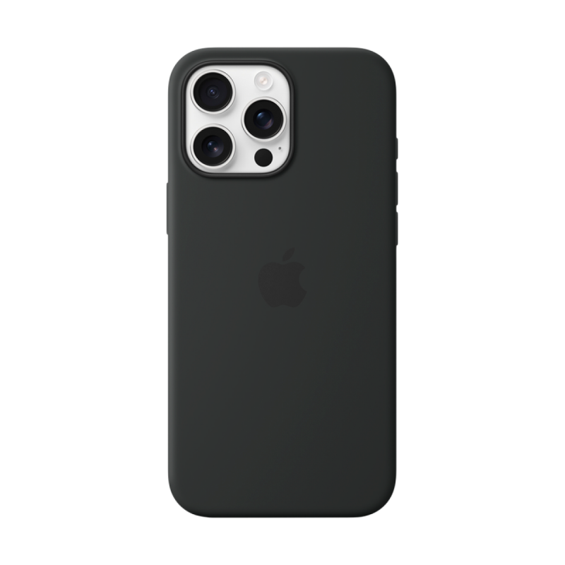 iPhone 16 Pro Max Silicone Case with MagSafe - Black,Model A3316 - Image 2