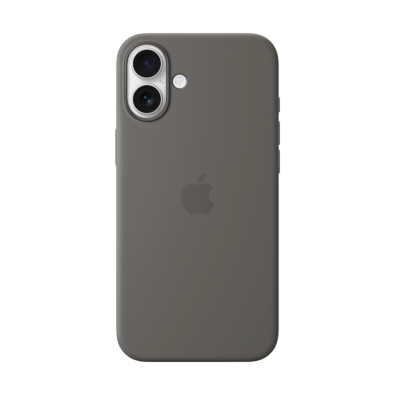 iPhone 16 Plus Silicone Case with MagSafe - Stone Gray,Model A3314 - Image 2