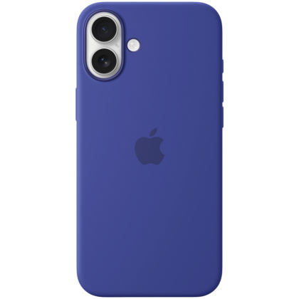 iPhone 16 Plus Silicone Case with MagSafe - Ultramarine,Model A3314