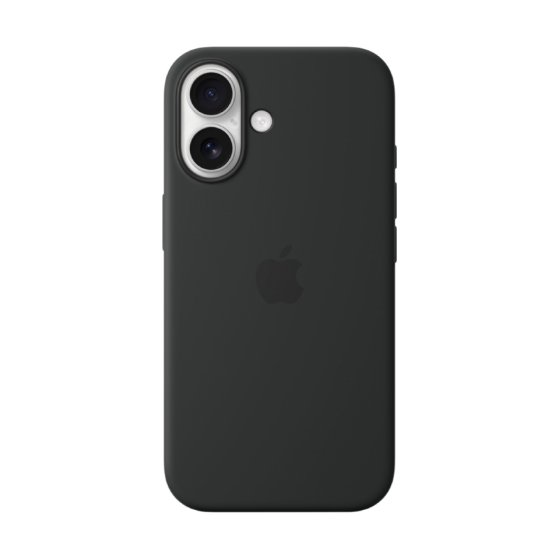 iPhone 16 Silicone Case with MagSafe - Black,Model A3313 - Image 2