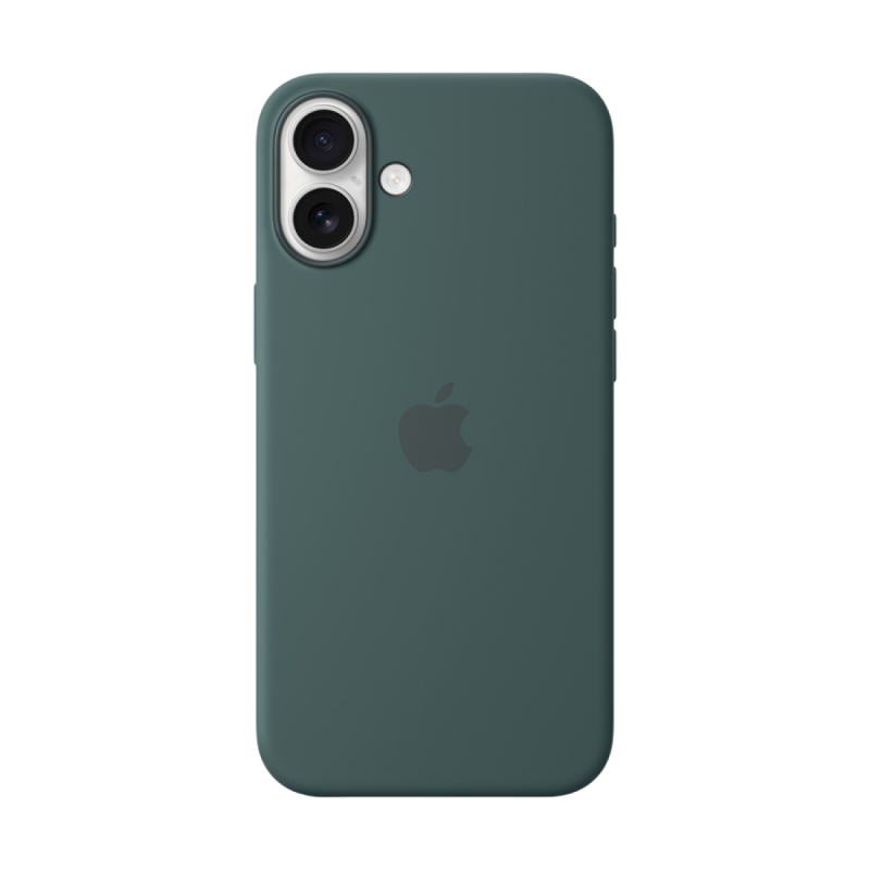 iPhone 16 Plus Silicone Case with MagSafe - Lake Green,Model A3314 - Image 2