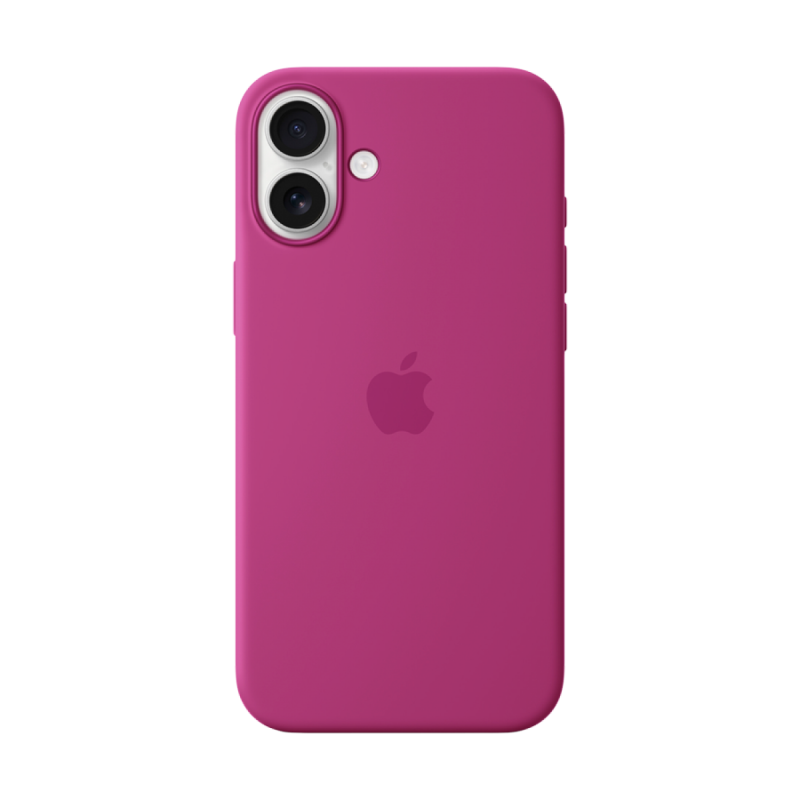 iPhone 16 Plus Silicone Case with MagSafe - Fuchsia,Model A3314 - Image 2
