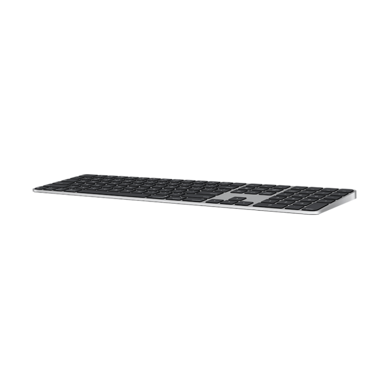 Magic Keyboard with Touch ID and Numeric Keypad for Mac models with Apple silicon - International English - Black Keys,Model A3119 - Image 5
