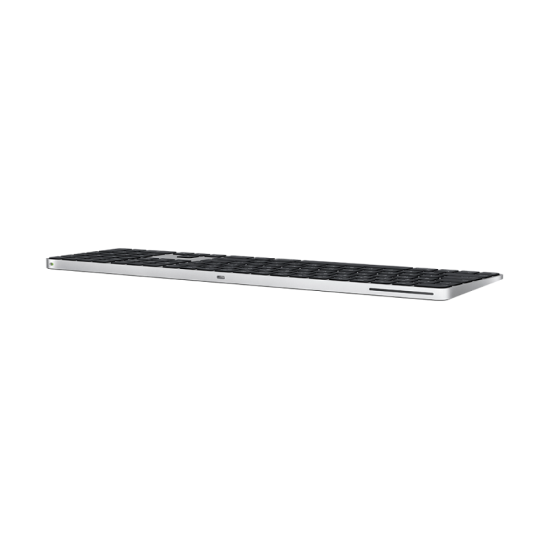 Magic Keyboard with Touch ID and Numeric Keypad for Mac models with Apple silicon - International English - Black Keys,Model A3119 - Image 6