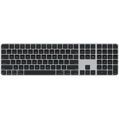 Magic Keyboard with Touch ID and Numeric Keypad for Mac models with Apple silicon - International English - Black Keys,Model A3119