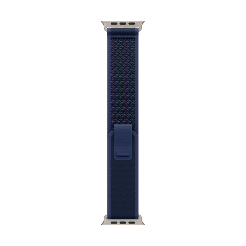 49mm Blue Trail Loop - S/M - Natural Titanium Finish - Image 3