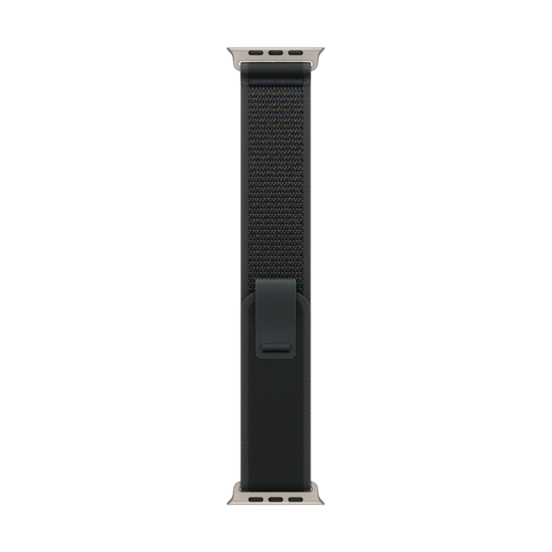 49mm Black Trail Loop - S/M - Natural Titanium Finish - Image 3