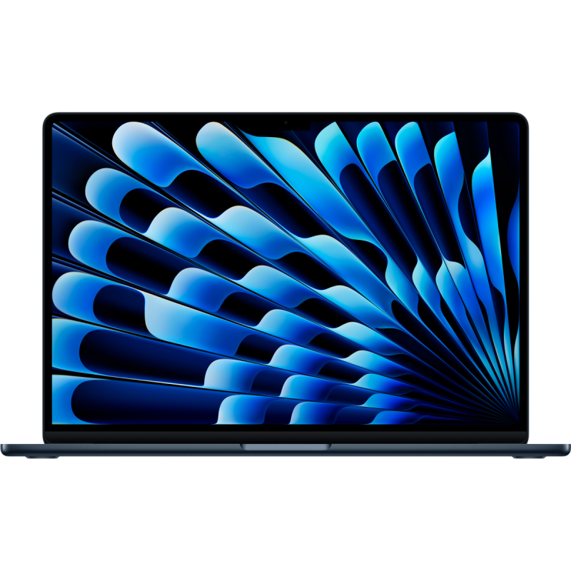 15-inch MacBook Air: Apple M4 chip with 10-core CPU and 10-core GPU, 16GB, 256GB SSD - Midnight,Model A3241 - Image 3