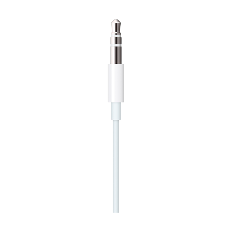 Lightning to 3.5 mm Audio Cable (1.2m) - White, Model A1879 - Image 2