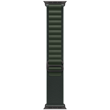49mm Dark Green Alpine Loop - Large - Black Titanium Finish