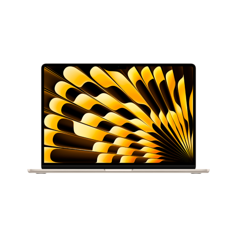 15-inch MacBook Air: Apple M4 chip with 10-core CPU and 10-core GPU, 16GB, 512GB SSD - Starlight,Model A3241 - Image 3