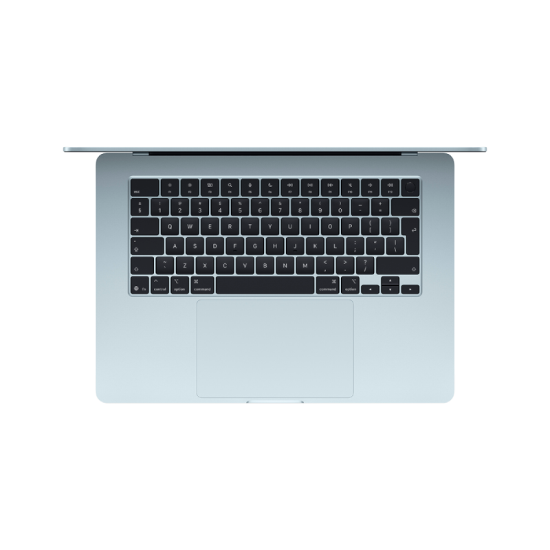 15-inch MacBook Air: Apple M4 chip with 10-core CPU and 10-core GPU, 24GB, 512GB SSD - Sky Blue,Model A3241 - Image 4