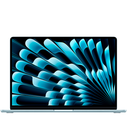 15-inch MacBook Air: Apple M4 chip with 10-core CPU and 10-core GPU, 16GB, 512GB SSD - Sky Blue,Model A3241
