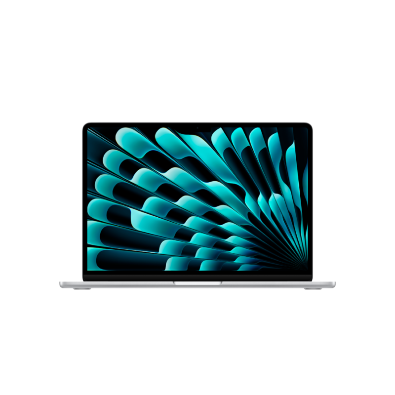 13-inch MacBook Air: Apple M4 chip with 10-core CPU and 10-core GPU, 24GB, 512GB SSD - Silver,Model A3240 - Image 3