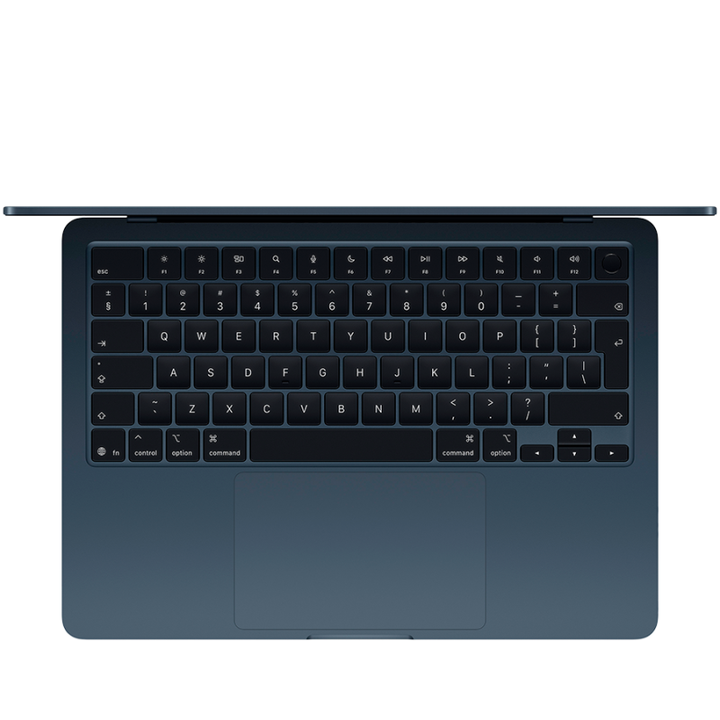 13-inch MacBook Air: Apple M4 chip with 10-core CPU and 10-core GPU, 24GB, 512GB SSD - Midnight,Model A3240 - Image 2