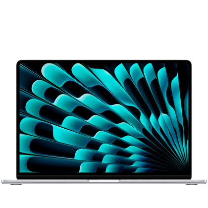 15-inch MacBook Air: Apple M4 chip with 10-core CPU and 10-core GPU, 16GB, 512GB SSD - Silver,Model A3241