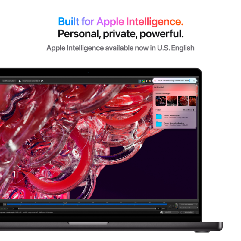 14-inch MacBook Pro: Apple M4 Pro chip with 12‑core CPU and 16‑core GPU, 24GB, 512GB SSD - Silver,Model A3401 - Image 7