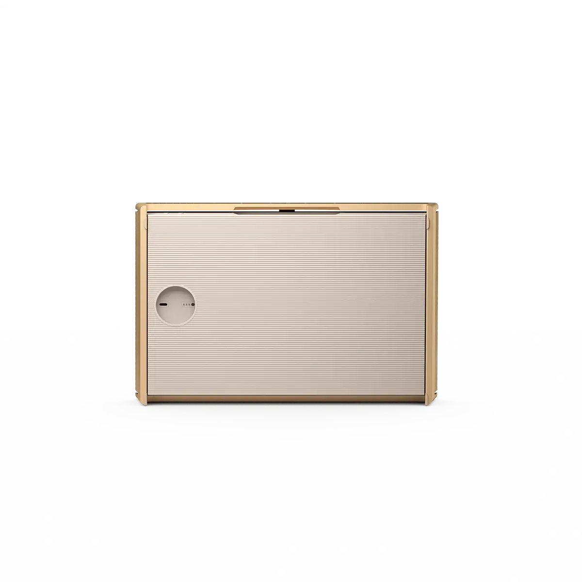 Beosound Level Speaker Gold Tone Alu (Cover Light Oak) - Image 5