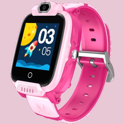 CANYON kids watch Jondy KW-44 4G Camera GPS Music Pink