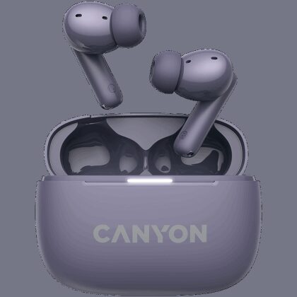 CANYON headset OnGo TWS-10 ANC+ENC Purple