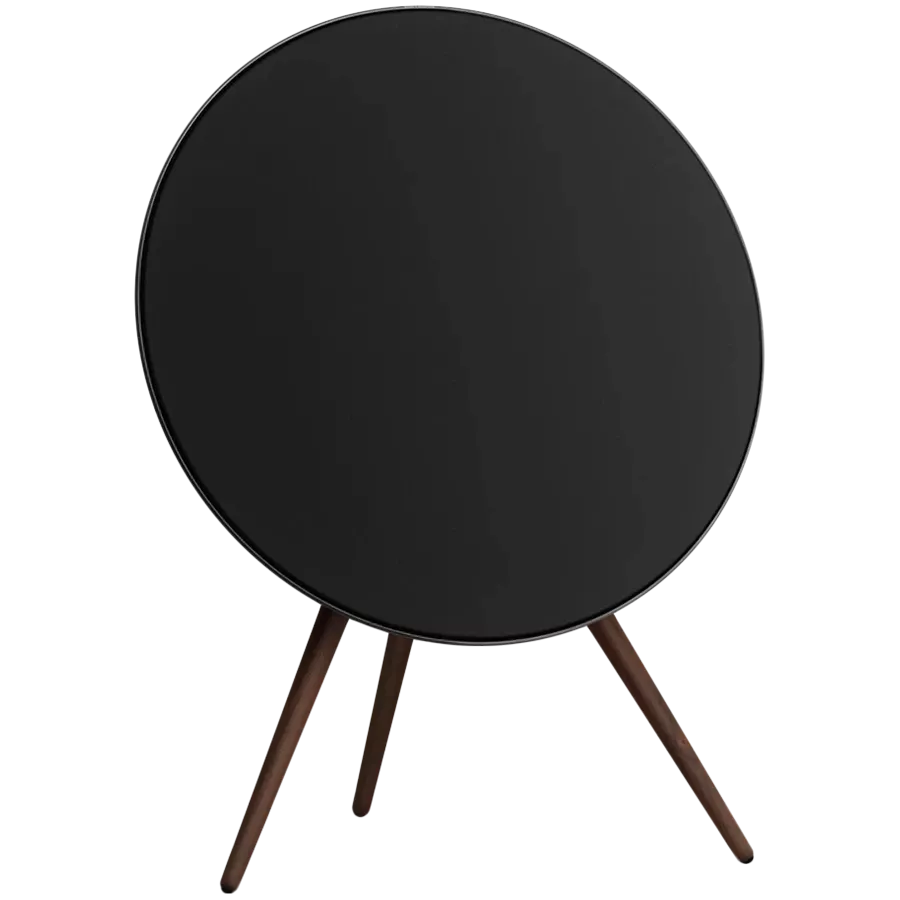 Beosound A9 5th Gen Speaker Black Anthracite (Back Black/Cover Black/Legs Dark Oak)