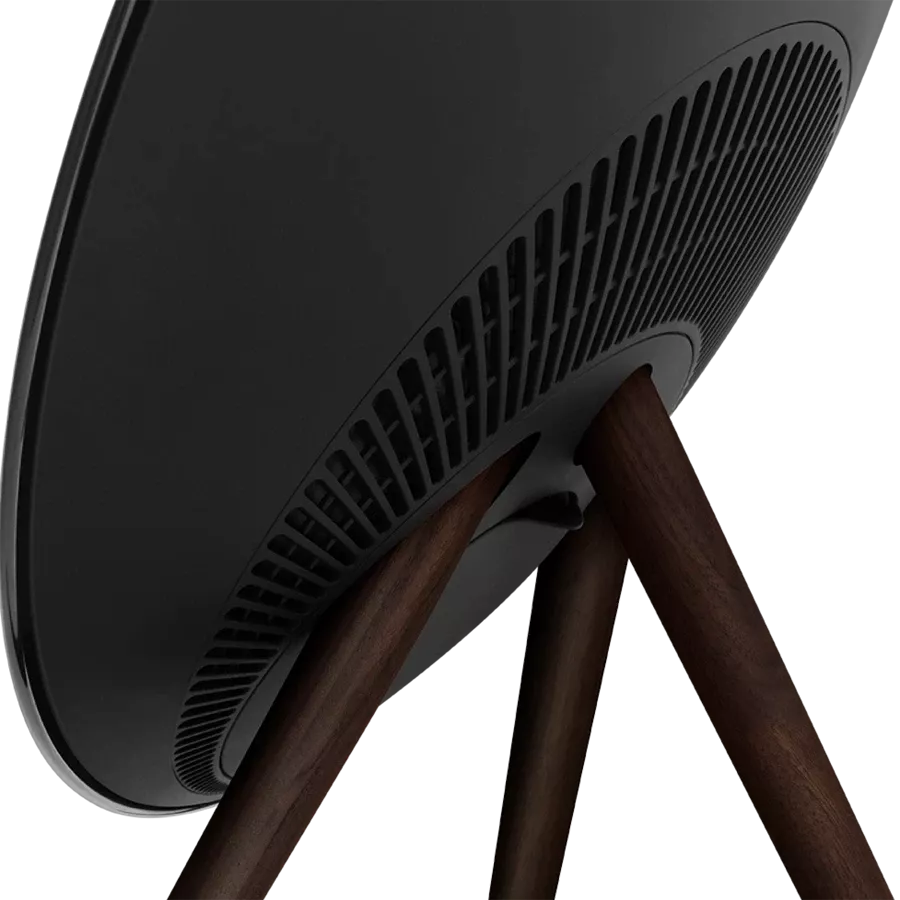 Beosound A9 5th Gen Speaker Black Anthracite (Back Black/Cover Black/Legs Dark Oak) - Image 4