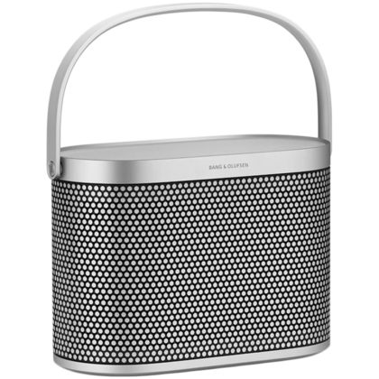 Beosound A5 Speaker Spaced Alu (Cover Spaced Alu/Handle Natural Alu)