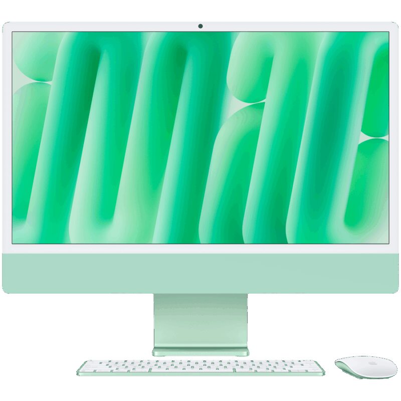 24-inch iMac with Retina 4.5K display: Apple M4 chip with 10‑core