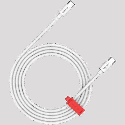 CANYON cable CC100AB C-C 100W Braided 2m White