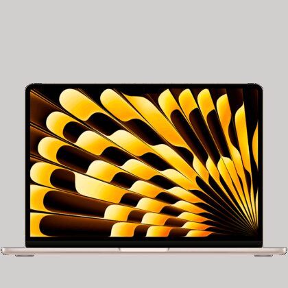 13-inch MacBook Air: Apple M4 chip with 10-core CPU and 10-core GPU, 16GB, 512GB SSD - Starlight,Model A3240