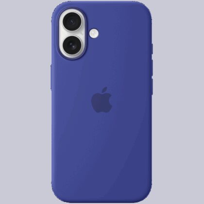 iPhone 16 Silicone Case with MagSafe - Ultramarine,Model A3313