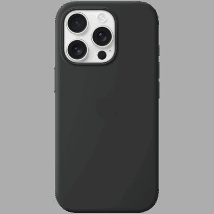 iPhone 16 Pro Silicone Case with MagSafe - Black,Model A3315