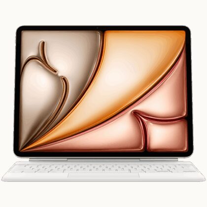 Magic Keyboard for iPad Air 13-inch (M3) - International English - White,Model A3340