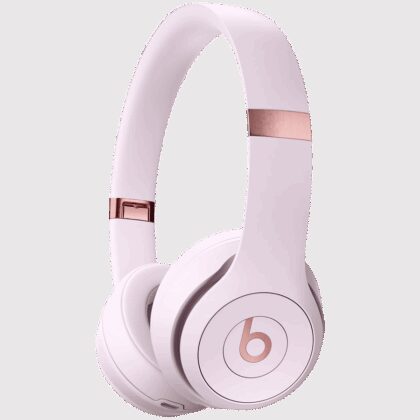 Beats Solo4 Wireless Headphones - On-Ear Wireless Headphones - Cloud Pink, Model A3140