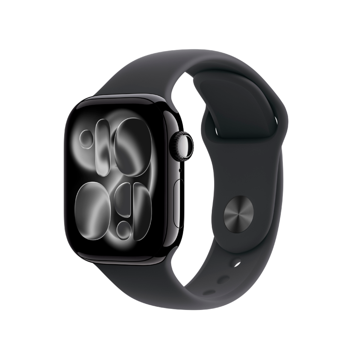 Apple Watch Series 11 GPS 42mm Jet Black Aluminium Case with Black Sport Band - S/M,Model A3331 - Image 5