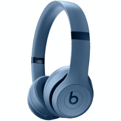 Beats Solo4 Wireless Headphones - On-Ear Wireless Headphones - Slate Blue, Model A3140