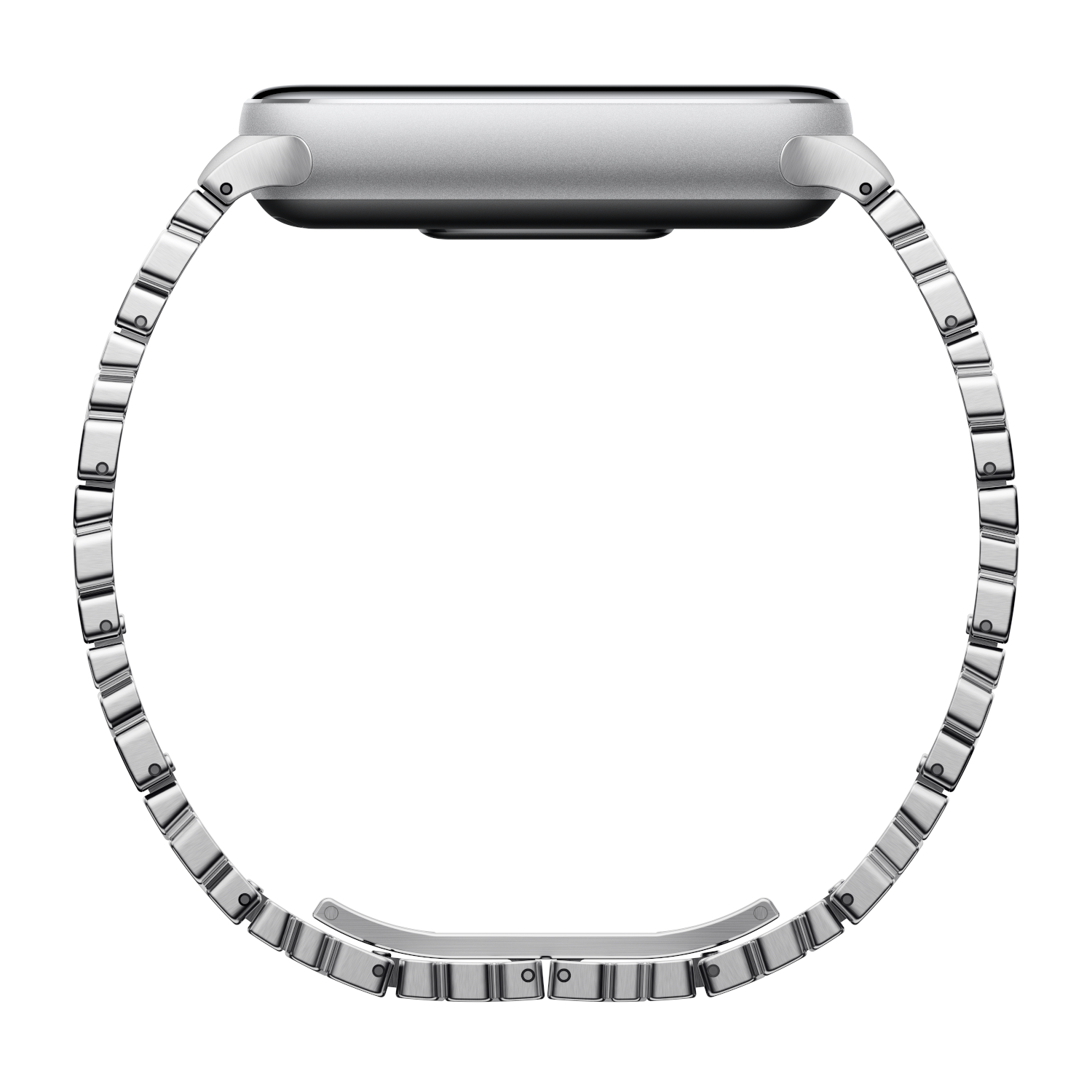 Xiaomi Smart Band 10 Asymmetrical Metal Strap – Silver - Image 4