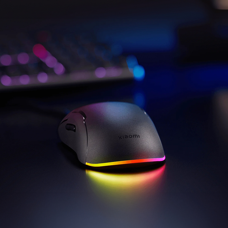 Xiaomi Gaming Mouse Lite (Wired,6200DPI PixArt Sensor,RGB,72g) - Image 2