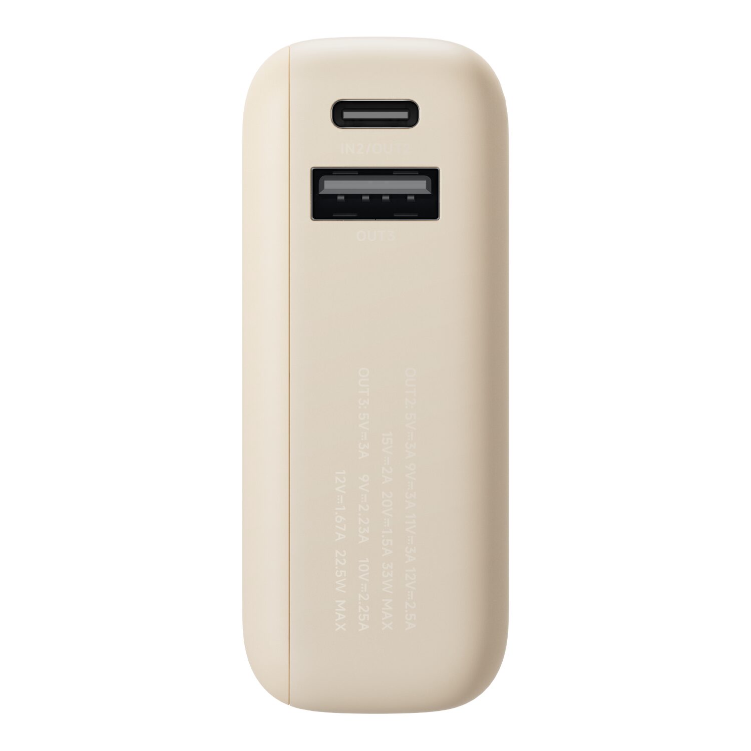 Xiaomi 33W Power Bank 10000 (Integrated Cable) - Tan - Image 8